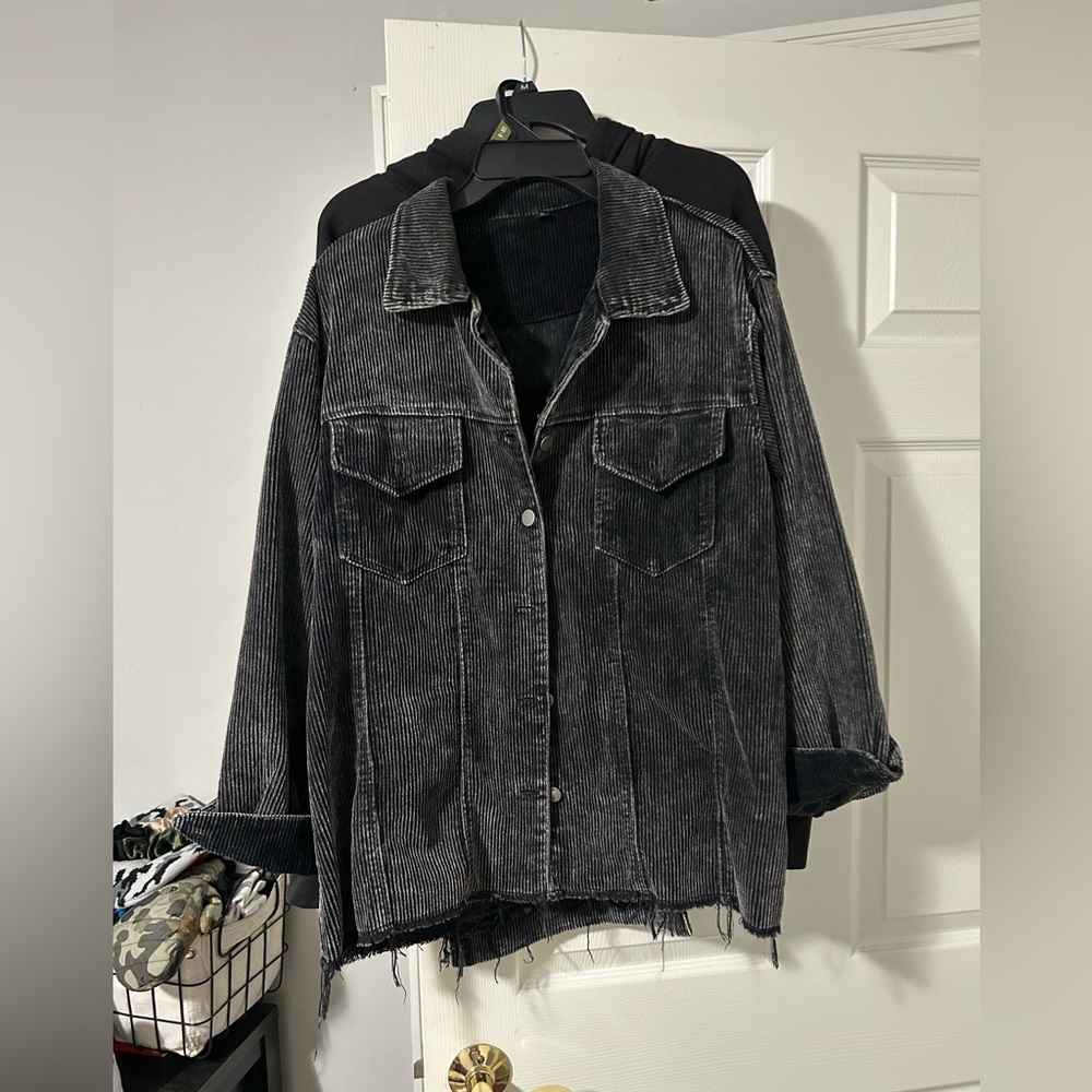 Black Corduroy Jacket